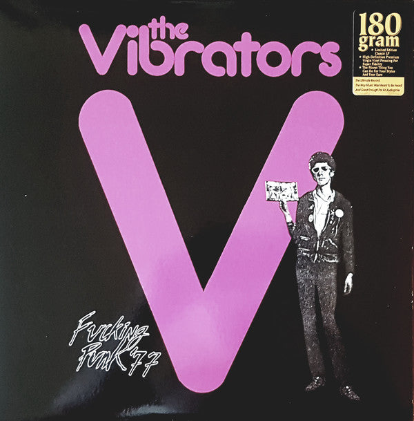 VIBRATORS (ヴァイブレーターズ) - Fucking Punk ’77 (US 限定再発「180グラム」LP / New) 初期パンク・カバーアルバム !