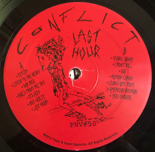 CONFLICT (コンフリクト) - Last Hour (US 1,000枚限定再発 LP+40頁ブックレット / New)
