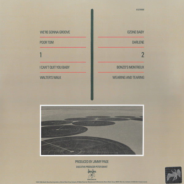 LED ZEPPELIN (レッド・ツェッペリン) - Coda (EU '15 Reissue 180g LP+GS/ New) 発売元欧ワーナーの値上げで次回は倍値程になるのでここ価格では最後チャンスです