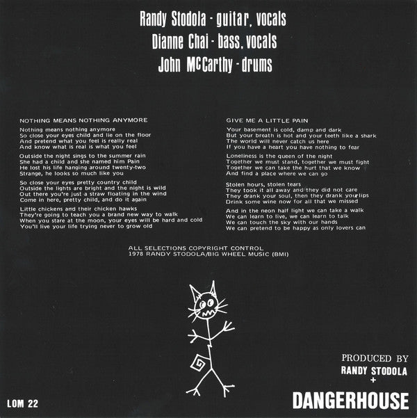 ALLEY CATS (アレイ・キャッツ) - Nothing Means Nothing Anymore (Spain Reissue 7" / New)