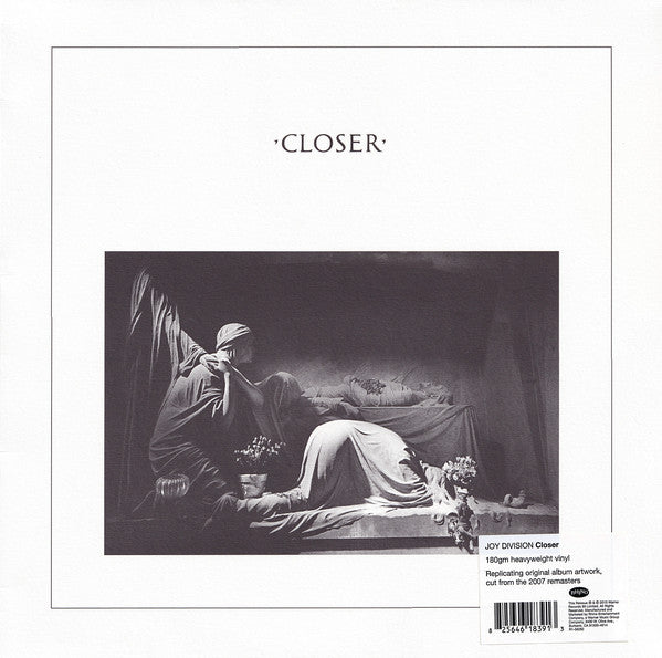 JOY DIVISION (ジョイ・ディヴィジョン) - Closer (US Ltd.Reissue 180g LP/NEW)
