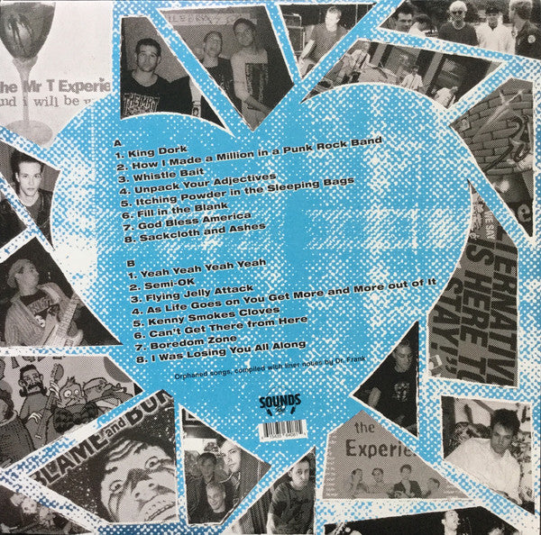 MR. T EXPERIENCE, THE (ザ・ミスター・ティー・エクスペリエンス) - Shards Vol. 1 (US 限定180グラム カラーヴァイナル LP「廃盤 New」)