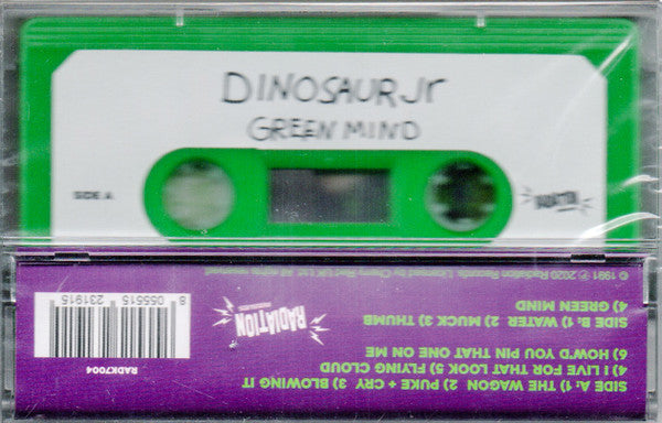 DINOSAUR Jr. (ダイナソーJr) - Green Mind (Italy 限定再発グリーン Cassette/NEW)