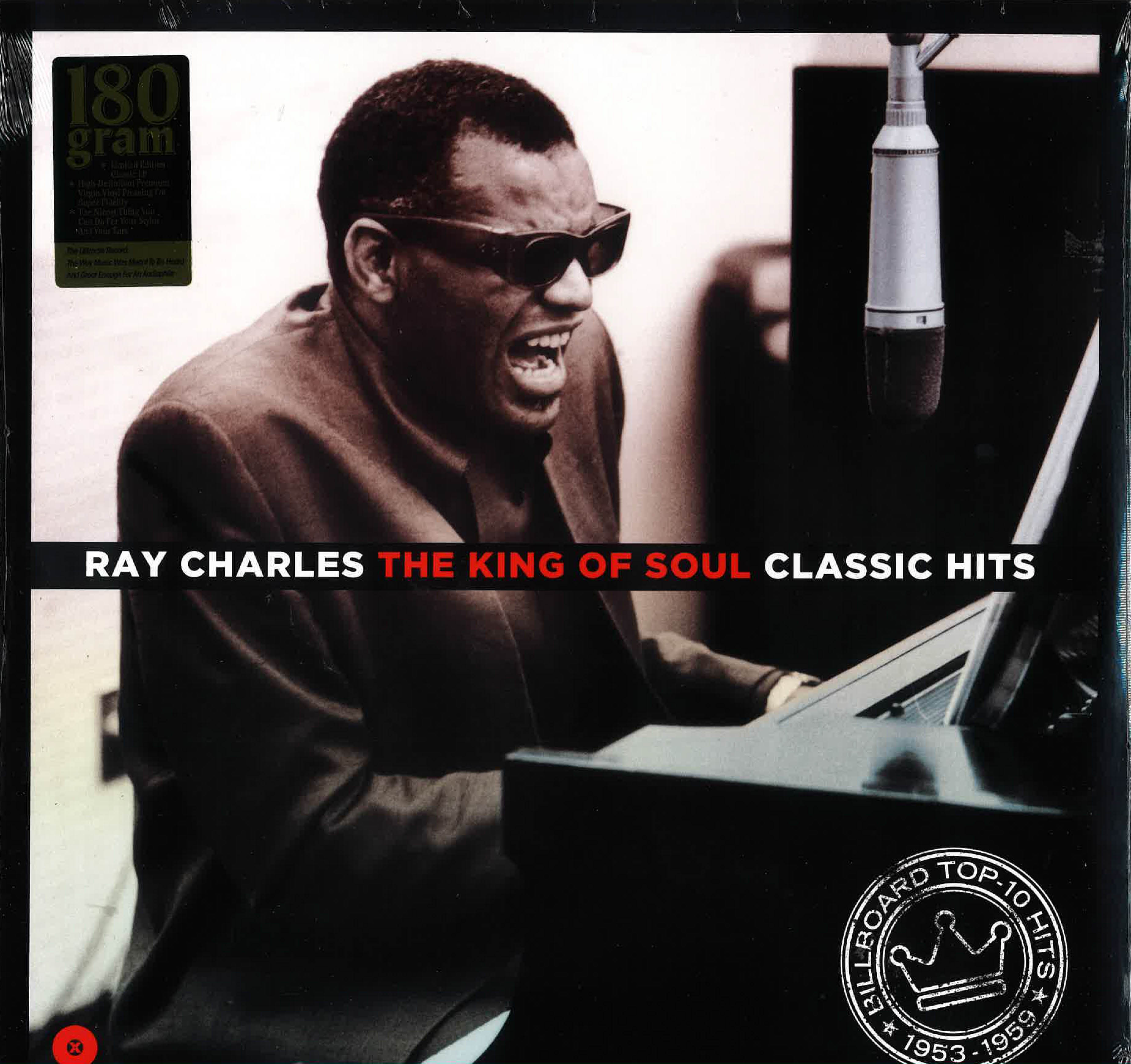 RAY CHARLES (レイ・チャールズ) - The King Of Soul Classic Hits (EU Limited 180g LP/New)アトランティック社ベスト