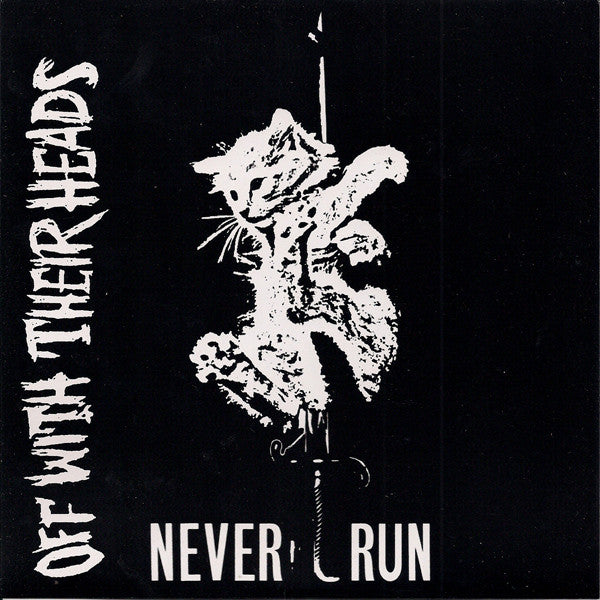 DISCHARGE / OFF WITH THEIR HEADS (ディスチャージ / オフ・ウィズ・ゼア・ヘッズ) - Legacy You Left Behind / Never Run (US 300枚限定再発レッドヴァイナル 7"「廃盤 New」)