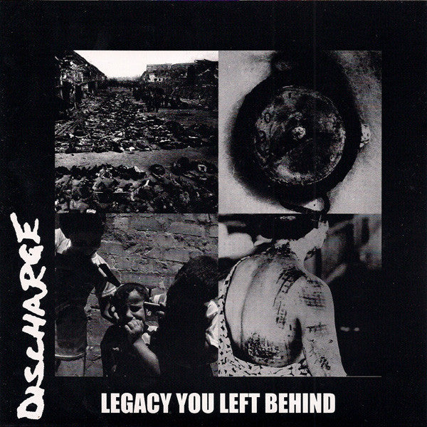 DISCHARGE / OFF WITH THEIR HEADS (ディスチャージ / オフ・ウィズ・ゼア・ヘッズ) - Legacy You Left Behind / Never Run (US 300枚限定再発レッドヴァイナル 7"「廃盤 New」)