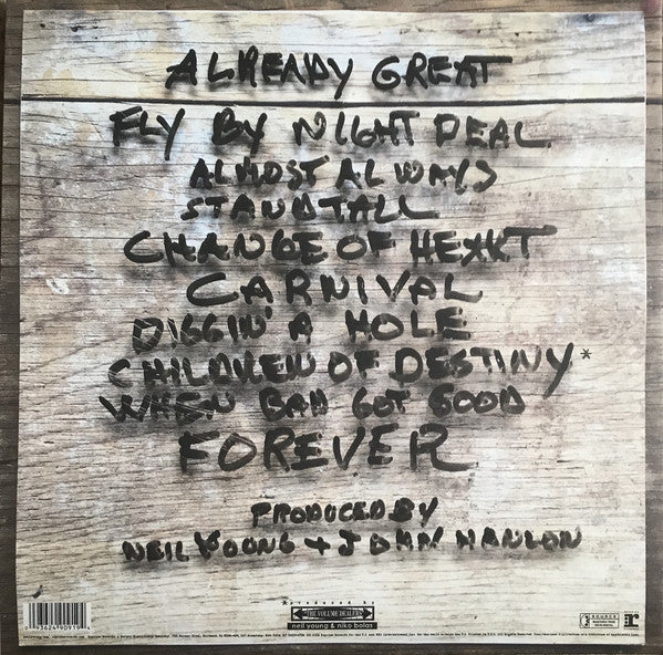 NEIL YOUNG + Promise Of The Real (ニール・ヤング + プロミス・オフ・ザ・リアル) - The Visitor (US Orig.2xLP+Booklet+GS-New)