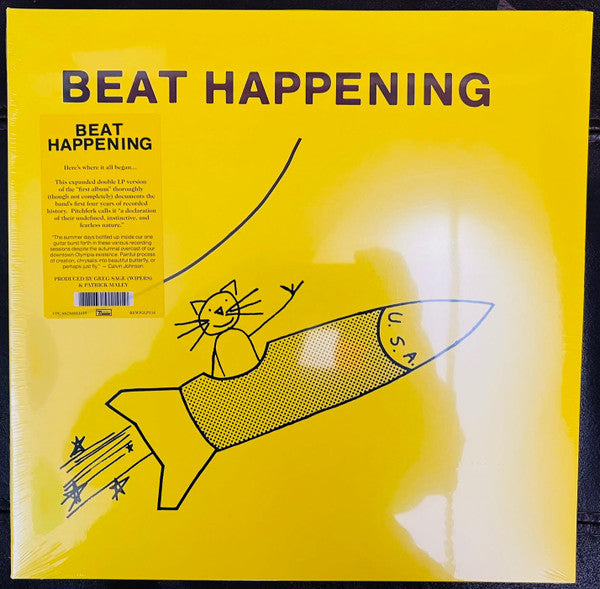 BEAT HAPPENING (ビート・ハプニング) - S.T. (EU 限定復刻再発 2xLP/NEW)