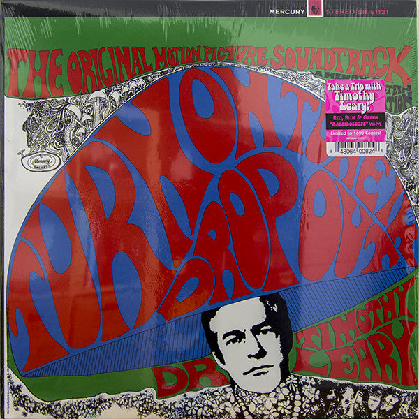 DR. TIMOTHY LEARY (ドクター・ティモシー・リアリー) - Turn On, Tune In, Drop Out : The Original Motion Picture Soundtrack (US 1,600 Ltd.Color Vinyl LP / New)