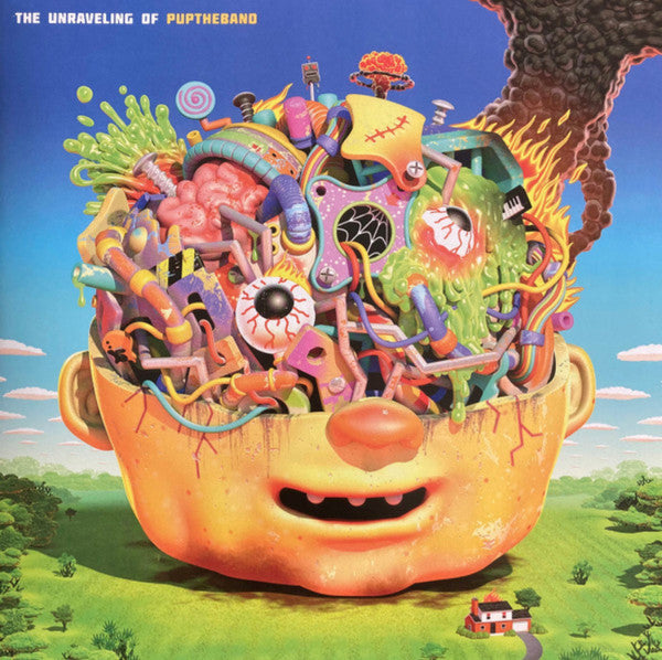 PUP (パップ) - Thw Unraveling Of PUPTheBand (UK Limited Coral & Splatter Vinyl LP/NEW)