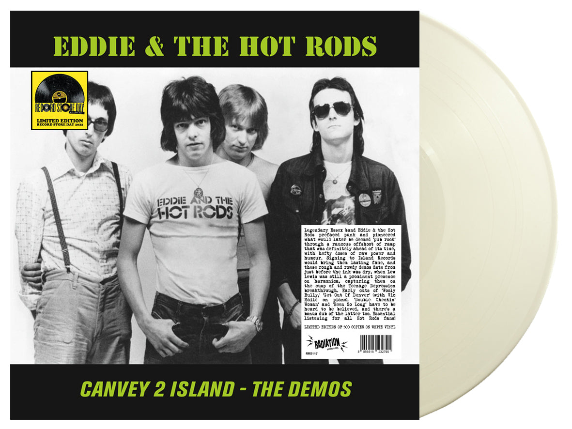 EDDIE AND THE HOT RODS (エディー & ザ・ホット・ロッズ) - Canvey 2 Island : The Demos  (Italy RSD 2022限定500枚ホワイトヴァイナル LP/ New)