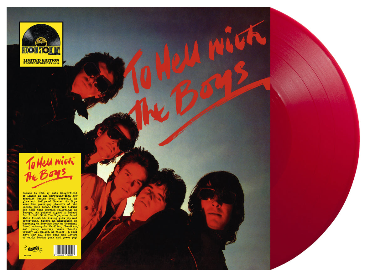 BOYS, THE (ザ・ボーイズ) - To Hell With The Boys (Italy RSD 2022 限定再発レッドヴァイナル LP/  New)