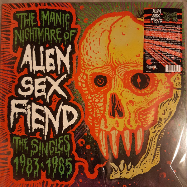 ALIEN SEX FIEND (エイリアン・セックス・フィーンド) - The Manic Nightmare Of Alien Sex Fiend - The Singles 1983-1985 (Italy Ltd. Splatter Vinyl LP/NEW)