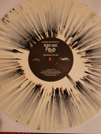 ALIEN SEX FIEND (エイリアン・セックス・フィーンド) - The Manic Nightmare Of Alien Sex Fiend - The Singles 1983-1985 (Italy Ltd. Splatter Vinyl LP/NEW)