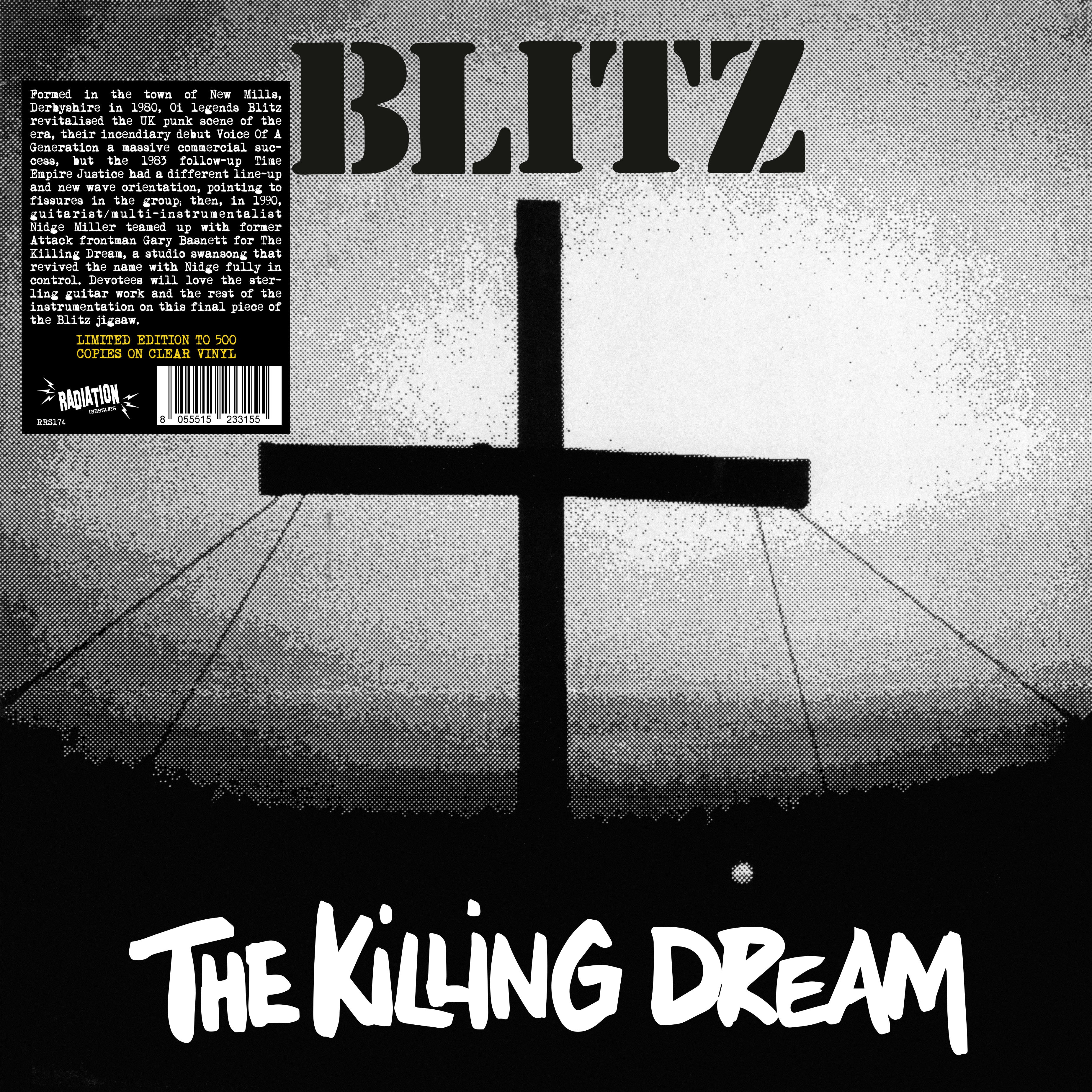 BLITZ, THE (ザ・ブリッツ) - The Killing Dream (Italy RSD 2023 限定500枚再発クリアヴァイナル LP/ New)
