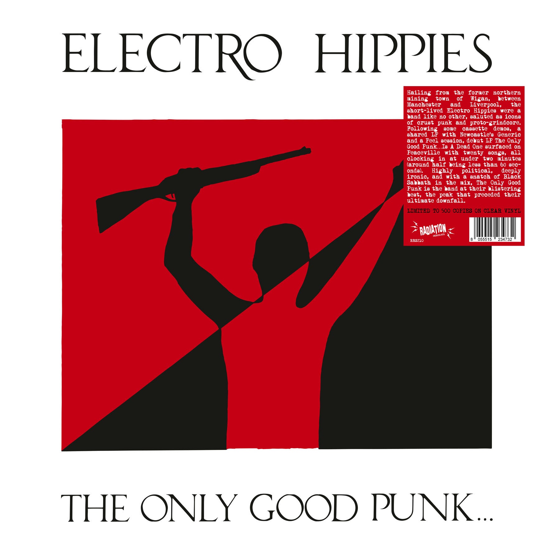 ELECTRO HIPPIES (エレクトロ・ヒッピーズ) - The Only Good Punk… Is A Dead One (Italy 500枚限定再発クリアヴァイナル LP/ New)