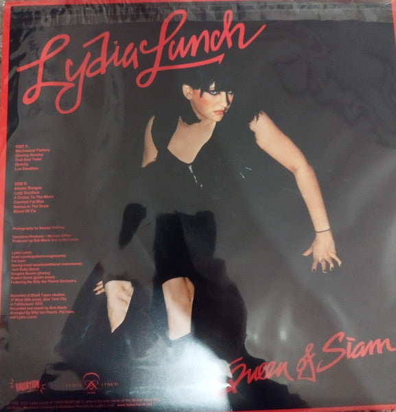 LYDIA LUNCH (リディア・ランチ) - Queen Of Siam (US 500枚限定復刻再発レッドヴァイナル LP/NEW)
