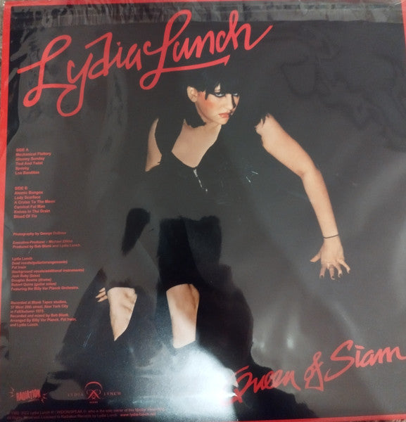 LYDIA LUNCH (リディア・ランチ)  - Queen Of Siam (US 500枚限定復刻再発レッドヴァイナル LP/NEW)