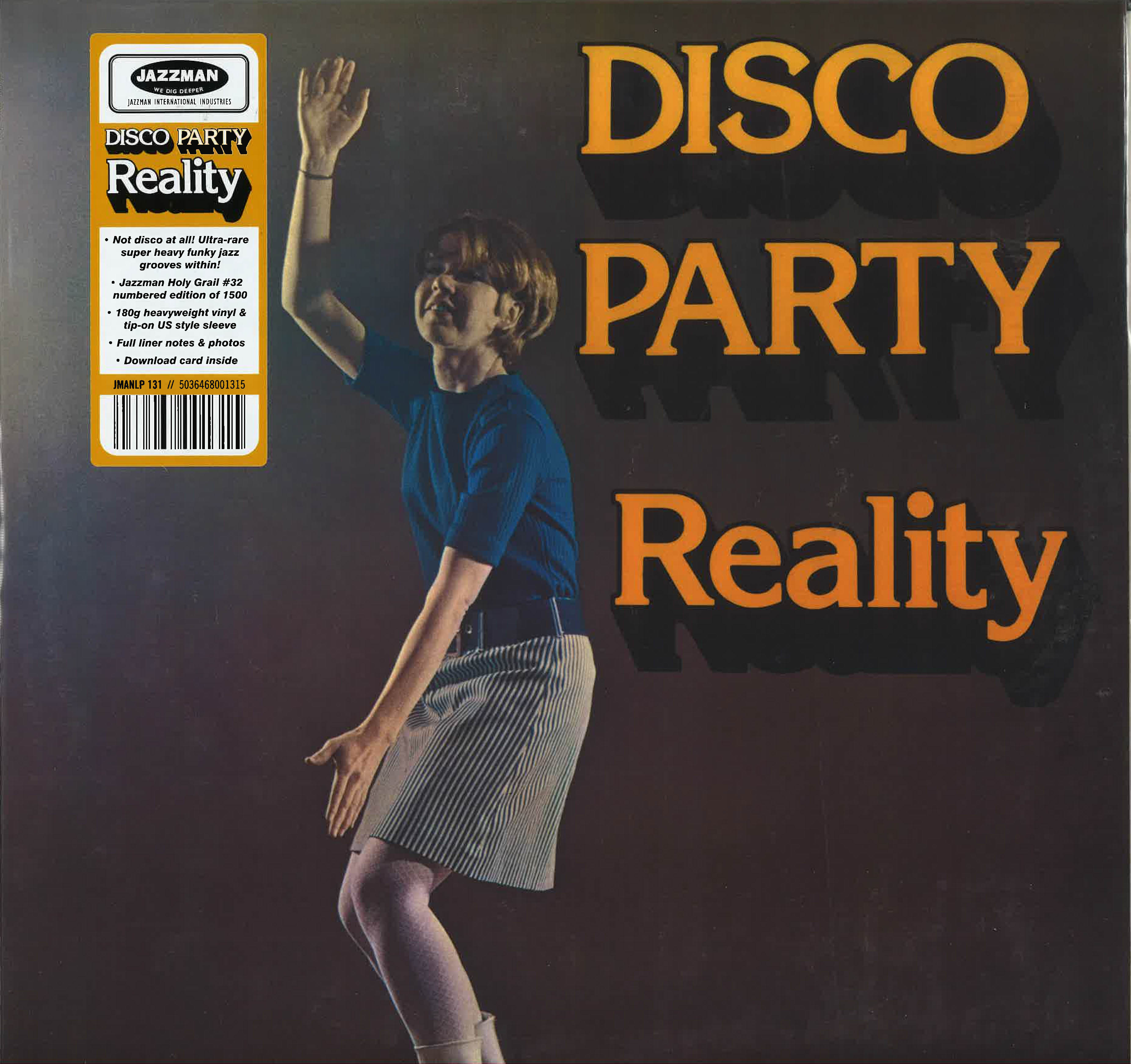 REALITY (リアリティ) - Disco Party (UK 1500 Ltd.Reissue LP/New)
