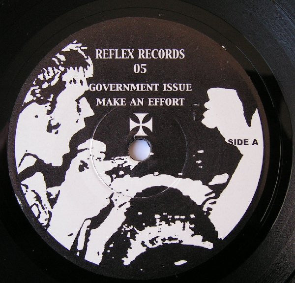 GOVERNMENT ISSUE (ガヴァメント・イシュー) - Make An Effort EP (Belgium 1,800 Ltd.Reissue 7"/ 「廃盤 New」)