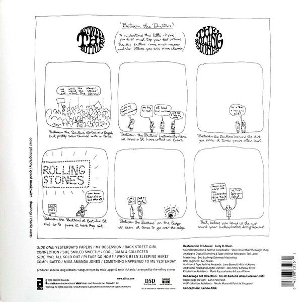 ROLLING STONES (ローリング・ストーンズ) - Between The Buttons (EU Ltd.Remaster Reissue LP/New)