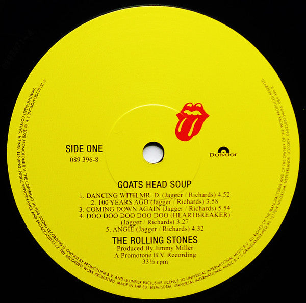 ROLLING STONES (ローリング・ストーンズ) - Goats Head Soup (EU Ltd.Reissue Remaster LP/New)