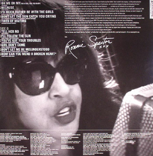 RONNIE SPECTOR (ロニー・スペクター) - English Heart (US Limited LP/New)