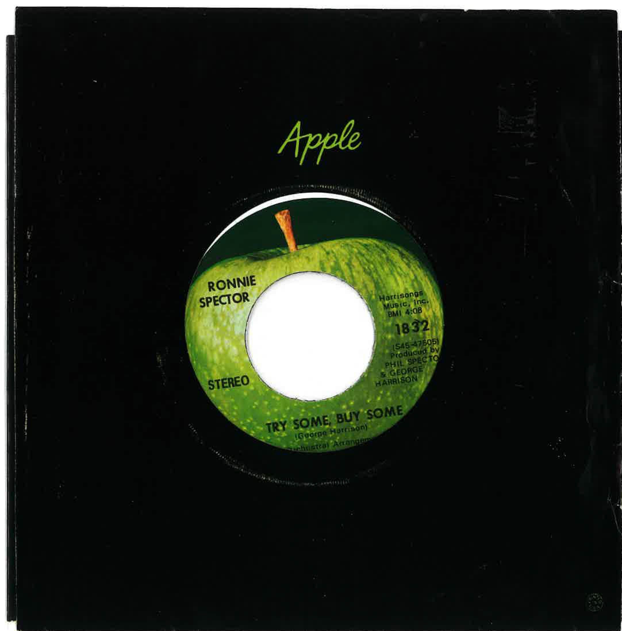 RONNIE SPECTOR (ロニー・スペクター) - Try Some, Buy Some (US Orig.7"+CS/New)