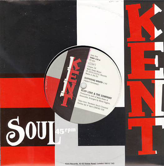RUDY LOVE & The Company / PERCY MILEM (ルディ・ラブ&ザ・カンパニー) - Suffering Wrath / Call On Me (UK Ltd.Reissue 7"+CS/New)