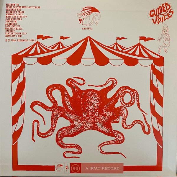 GUIDED BY VOICES (ガイデッド・バイ・ヴォイシズ) - Same Place The Fly Got Smashed (US/EU 限定復刻再発レッドヴァイナル LP/NEW)