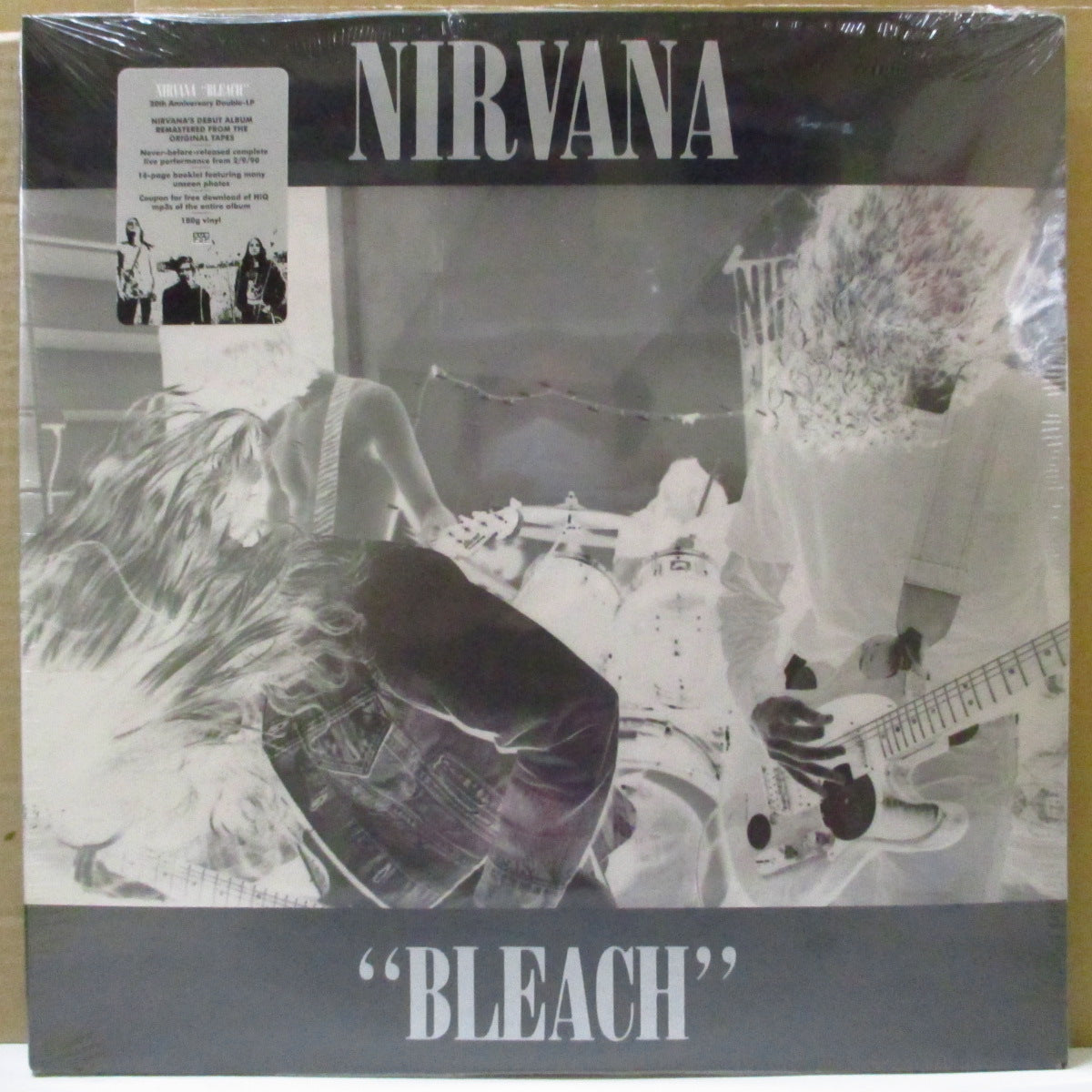 NIRVANA (ニルヴァーナ) - Bleach (US/EU Reissue Deluxe Edition 180g 2xLP+Booklet-GS/NEW)