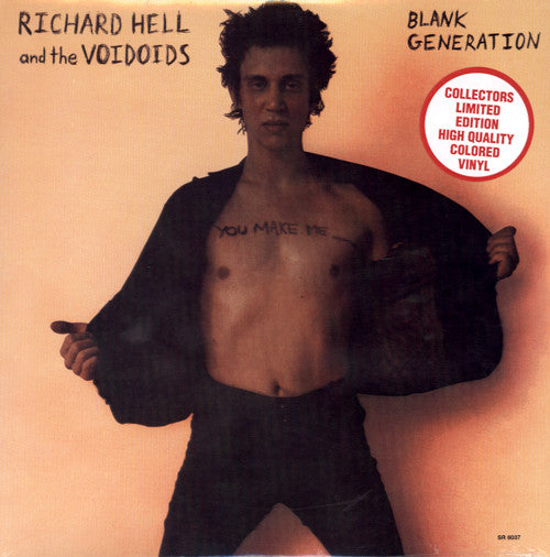 RICHARD HELL AND THE VOIDOIDS (リチャード・ヘル & ザ・ヴォイドイズ) - Blank Generation (US Ltd.Reissue Color Vinyl LP / New)