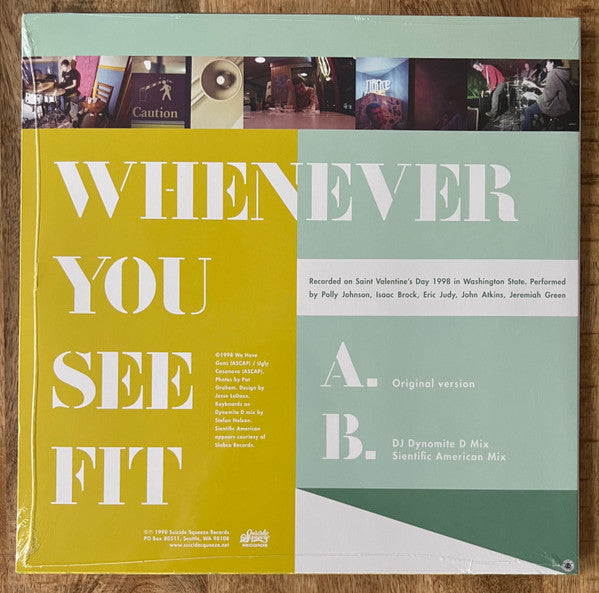 MODEST MOUSE / 764-HERO (モデスト・マウス / 764ヒーロー) - Whenever You See It (US 1,000枚限定復刻再発グリーンヴァイナル 12"/NEW)