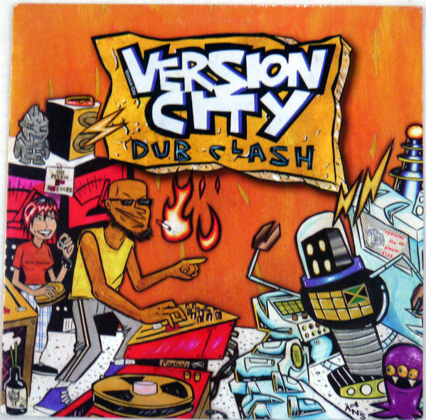 VERSION CITY ROCKERS (ヴァージョン・シティ・ロッカーズ) - Version City Dub Clash (US Ltd.LP/NEW)