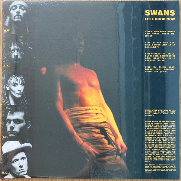 SWANS (スワンズ) - Feel Good Now (UK 限定復刻リマスター再発 2xLP+ポスター/NEW)