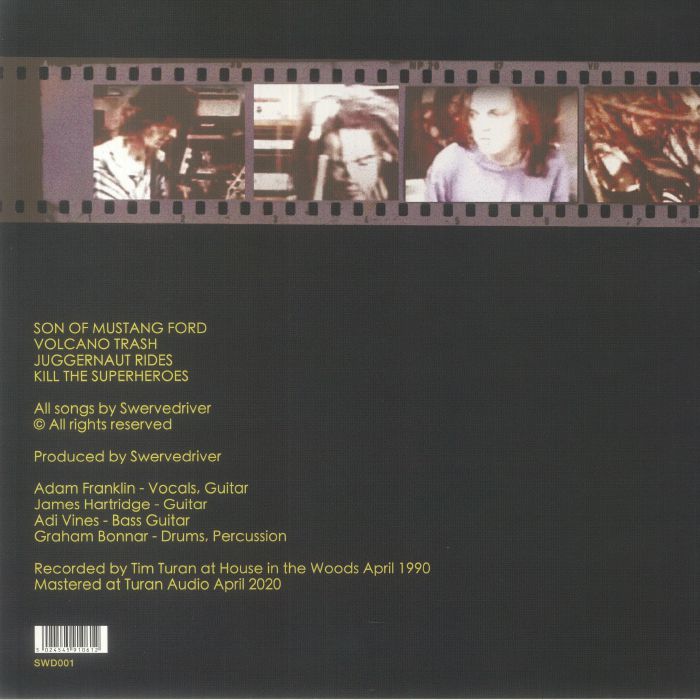 SWERVEDRIVER (スワーヴドライヴァー) - Petroleum Spirit Daze (UK 限定リリース・ゴールドヴァイナル 12"/NEW)