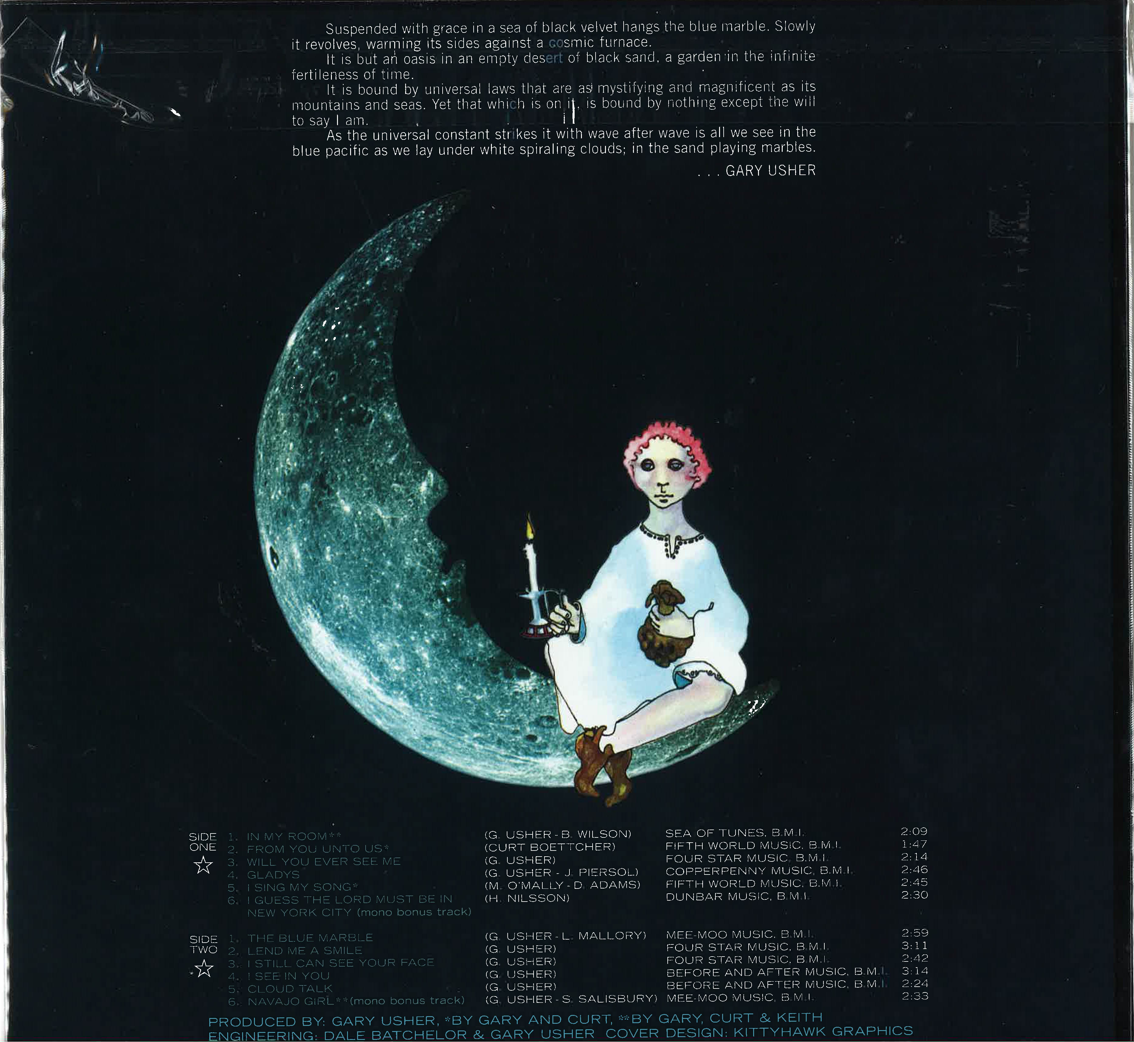 SAGITTARIUS (サジタリアス) - The Blue Marble (US 限定復刻再発「ホワイトVINYL(白盤)」LP/New)