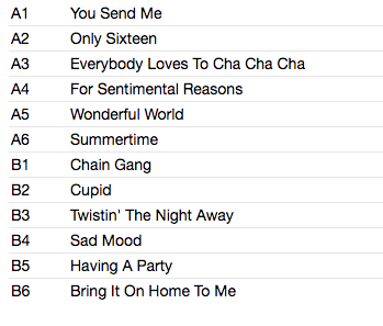 SAM COOKE (サム・クック) - The Best of Sam Cooke (EU 限定復刻再発 LP/New)'57〜'62年シングル編集ベスト