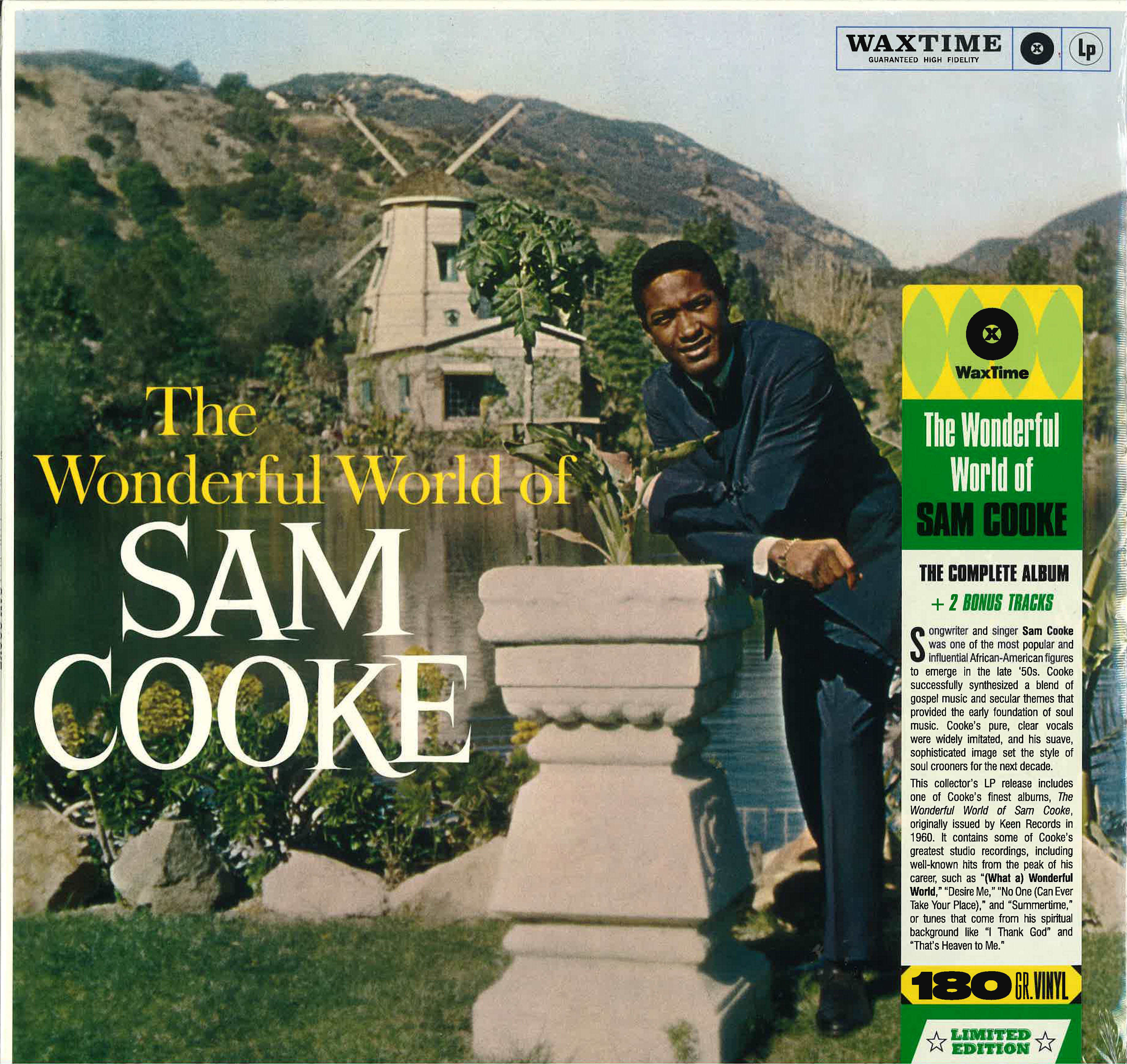 SAM　(EU　(サム・クック)　COOKE　限定復刻ボーナス入り再発　Sam　Of　The　World　Wonderful　Cooke