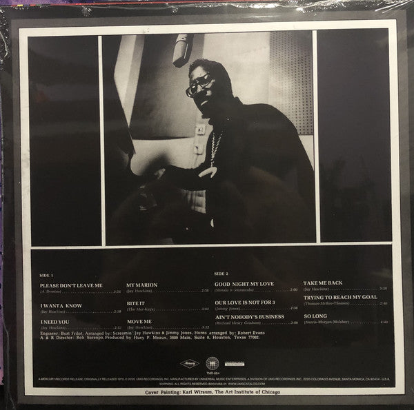 SCREAMIN’ JAY HAWKINS (スクリーミン・ジェイ・ホーキンス) - Because Is In Your Mind (US サードマン社限定復刻再発 180g LP/New) '70年名作アルバム
