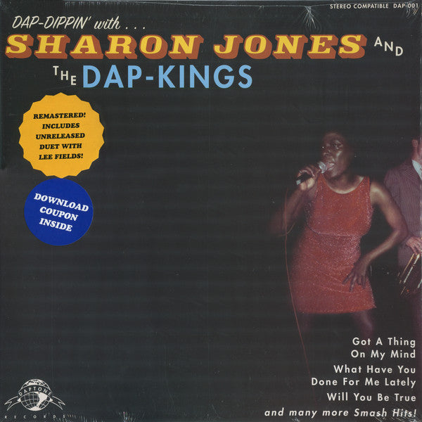 SHARON JONES & THE DAP-KINGS (シャロン・ジョーンズ & ダップキングス) - Dap-Dippin' With...(US 限定復刻再発 LP/New) '02年デビューアルバム!