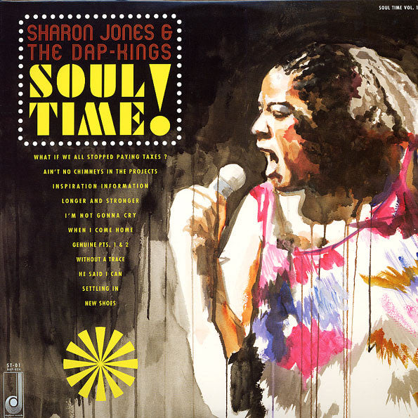 SHARON JONES & THE DAP-KINGS (シャロン・ジョーンズ & ザ・ダップキングス) - Soul Time Vol.1 ! (US 限定リリース・アナログ LP/New) レア・シングル・コンピ