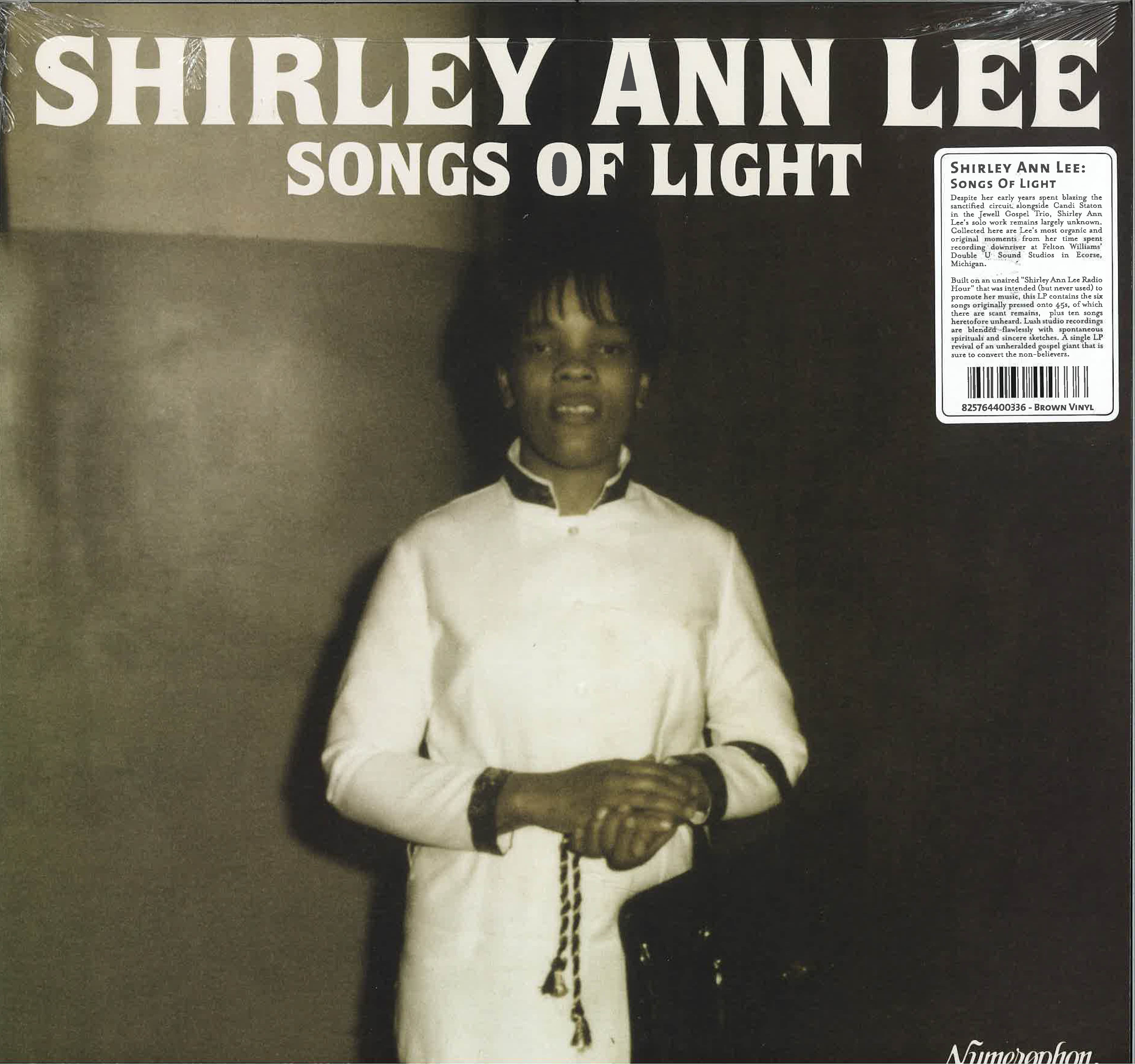 SHIRLEY ANN LEE (シャーリー・アン・リー) - Songs Of Light (US 限定ブラウンヴァイナル LP/New)