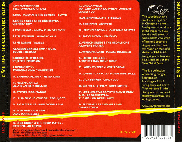 V.A. (ラスヴェガス・グラインド続編) - Slow Grind Fever Vol.1 & 2 (German CD/New)