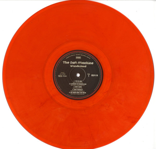 SOFT MACHINE (ソフト・マシーン) - Wonderland (UK Limited Red Vinyl LP/New)