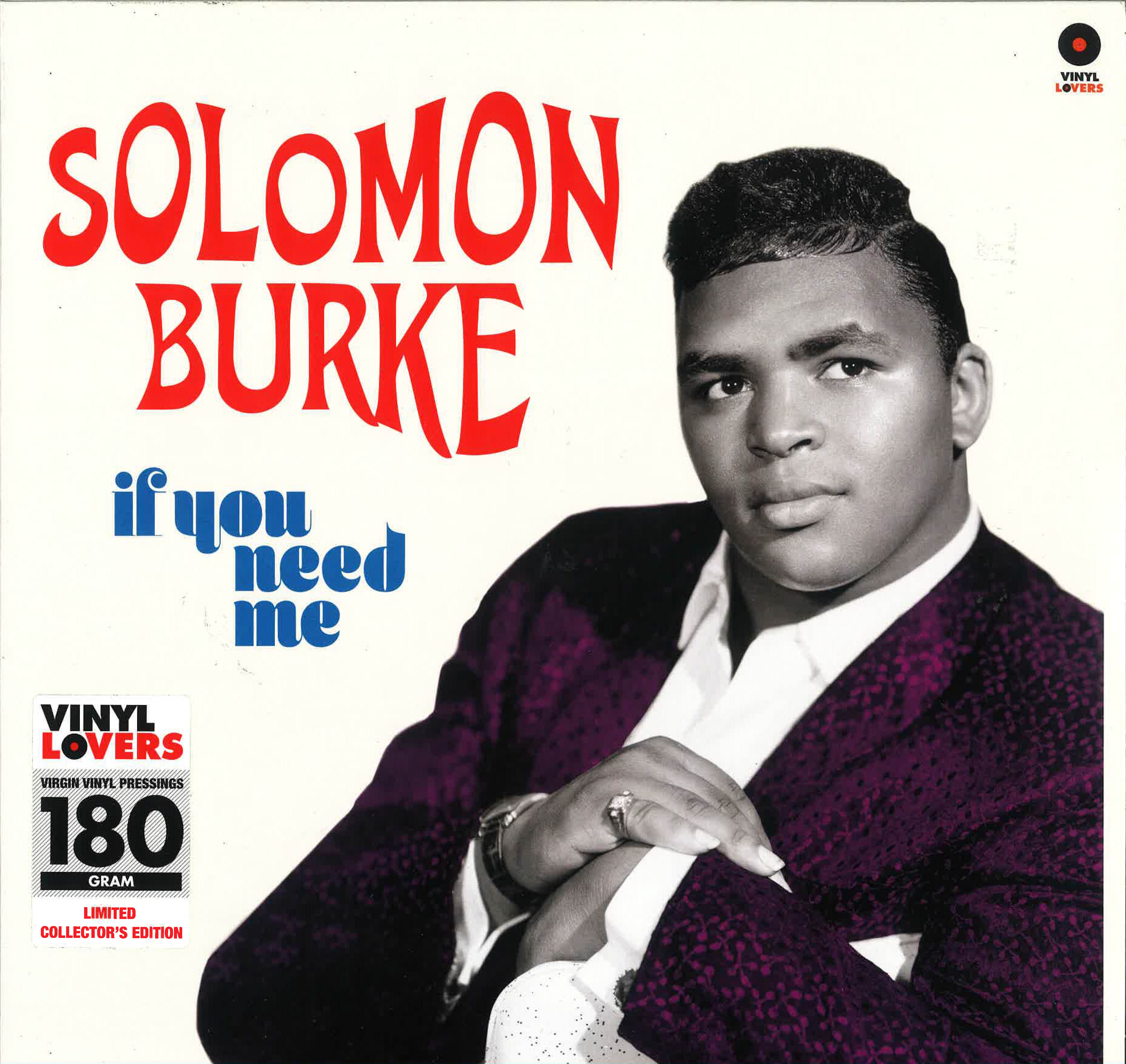 SOLOMON BURKE (ソロモン・バーク) - If You Need Me (EU Ltd.Reissue 180g LP/New)