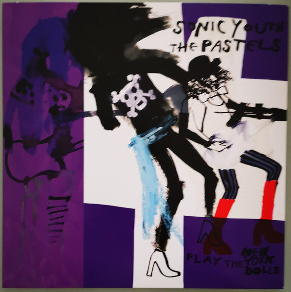SONIC YOUTH / PASTELS (ソニック・ユース / パステルズ) - Play The New York Dolls (UK 2500 Ltd.Purple Vinyl 7”/New)