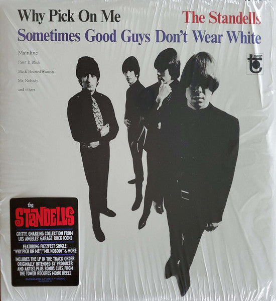 STANDELLS (スタンデルス) - Why Pick On Me - Sometimes Good Guys Don't Wear White (US Ltd.Reissue Mono LP/New)