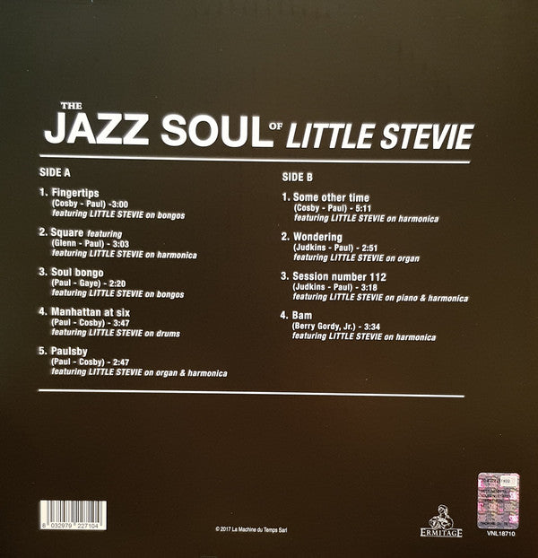 (LITTLE) STEVIE WONDER (リトル)スティーヴィー・ワンダー) - The Jazz Soul of Little Stevie (EU 限定復刻再発 180g LP/New) ’62年12歳時デビューアルバム!