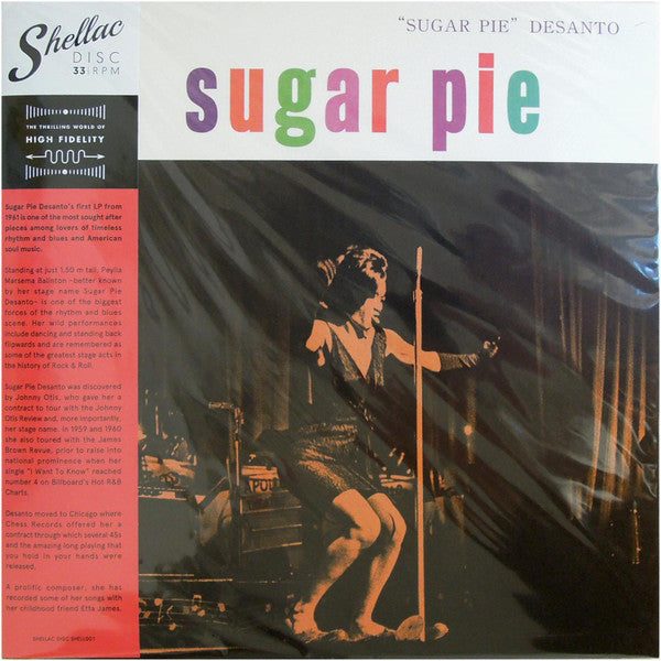 SUGAR PIE DESANTO (シュガー・パイ・デサント) - Sugar Pie (Spain Ltd.Reissue LP+Obi/New)